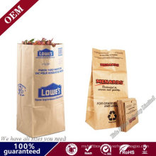 Disposable Paper Lawn and Leaf Bag for Yard Waste with Extra Size 30*40*90 Leaf Bags